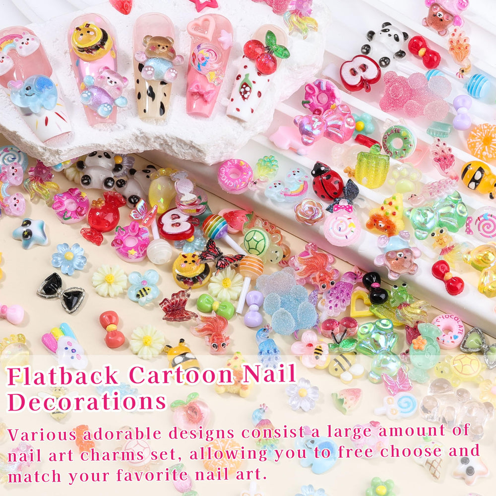 Umillars charm mixed into slime illustrating playful texture and visual interest