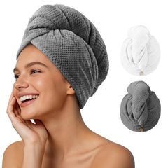 Umisleep front folded pack showing two turbans and easy storage benefit