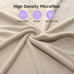 Umisleep towel folded in travel bag for compact, convenient portability