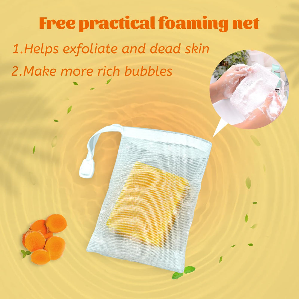 Umpeimvon three soap bars arranged on dish highlighting gift-ready presentation