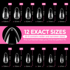 UNA GELLA scale comparison on finger showing length and fit benefit