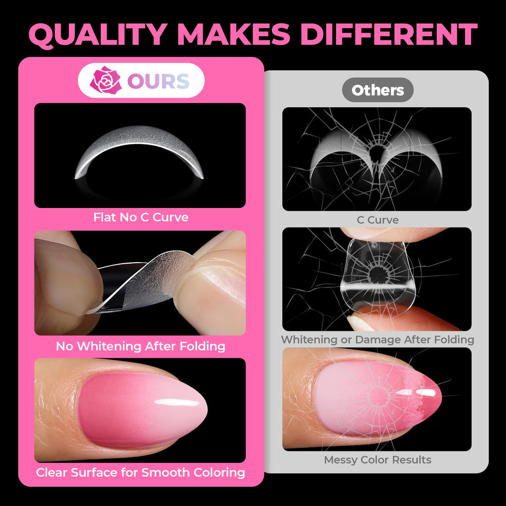 UNA GELLA clear surface reflecting polish color accurately and vibrant results