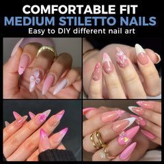 UNA GELLA close-up of pre-etched matte nail bed for quick adhesion benefit