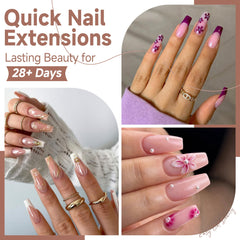 UNA GELLA close-up of half-matte texture highlighting easy polish adhesion