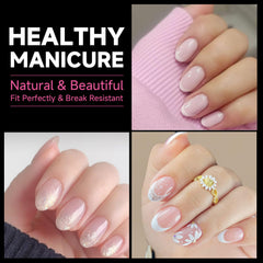 UNA GELLA close-up of inner deep matte texture improving glue adhesion