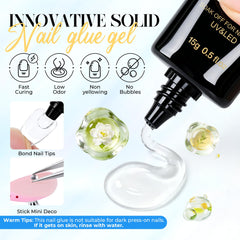 UNA GELLA nail file and buffer tools for prep and smooth finish