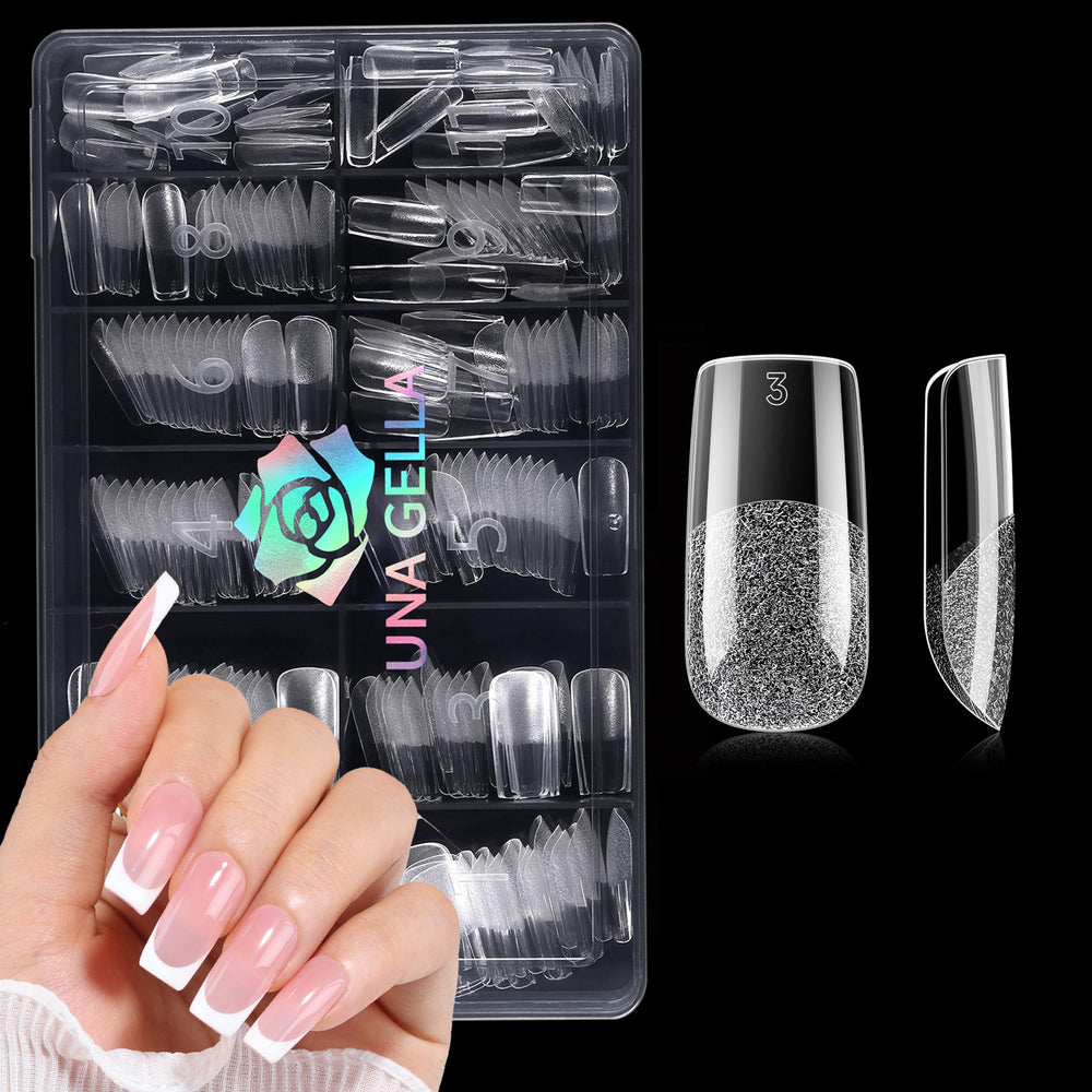 UNA GELLA front packaging showing quantity and clear tips for quick selection