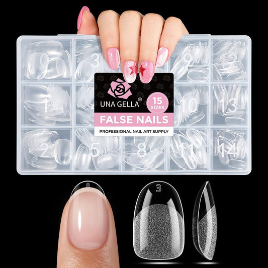 UNA GELLA front packaging showing full 300-piece kit and benefit quick selection