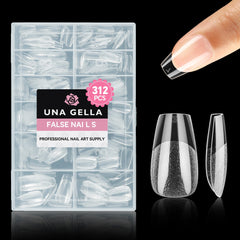 UNA GELLA front packaging showing 312-piece short coffin set and convenience