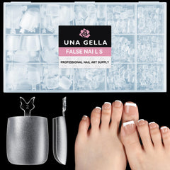 UNA GELLA front packaging showing full 504-piece kit and benefits