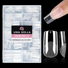 UNA GELLA front packaging showing 312-piece set and brand trust