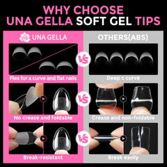 UNA GELLA full set stored in the included box for tidy organization and reuse