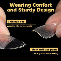 UNA GELLA half-matte surface detail showing low-shine natural look