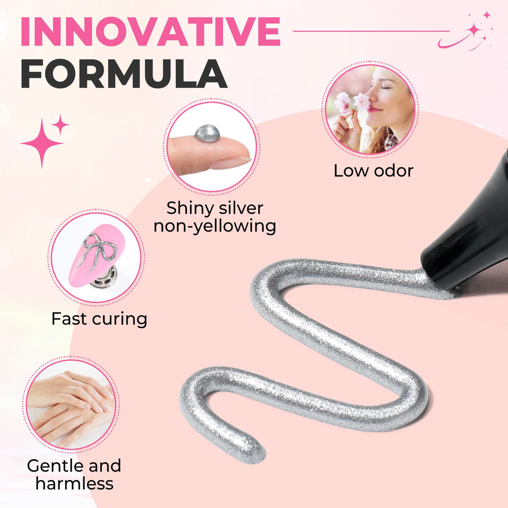 UNA GELLA nail technician applying gel under lamp showing quick curing benefit