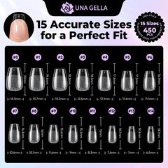UNA GELLA lifestyle desk shot of tools and tips for at-home nail styling