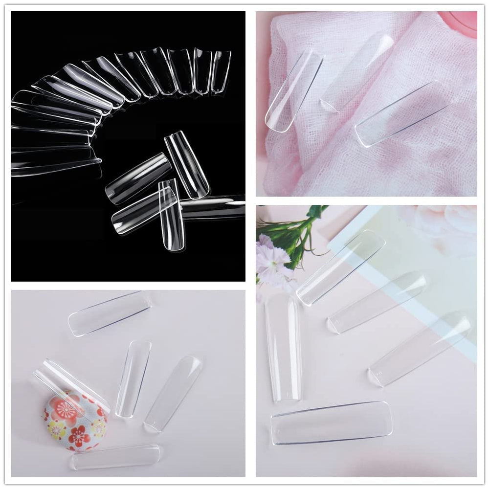 UNA GELLA lifestyle wedding look demonstrating elegant long square nails