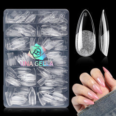 UNA GELLA front packaging showing 240pcs set and easy storage benefit