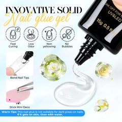 UNA GELLA mini lamp in use curing nails quickly from a USB power source