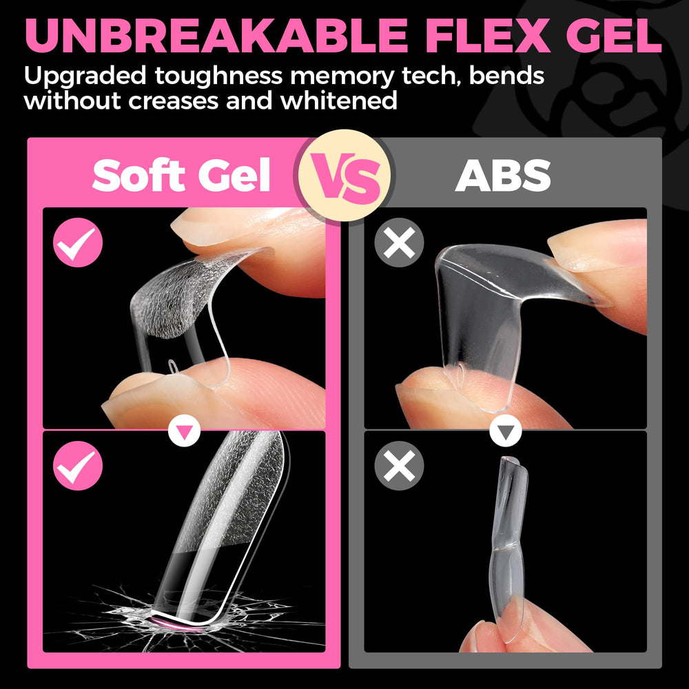 UNA GELLA polished nails in lifestyle setting, shows durable salon-like result