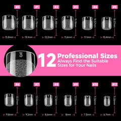 UNA GELLA nails in a salon setup with tools showing professional-ready convenience benefit