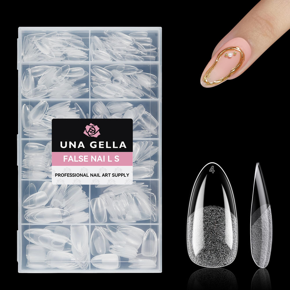 UNA GELLA size comparison on finger illustrating realistic scale