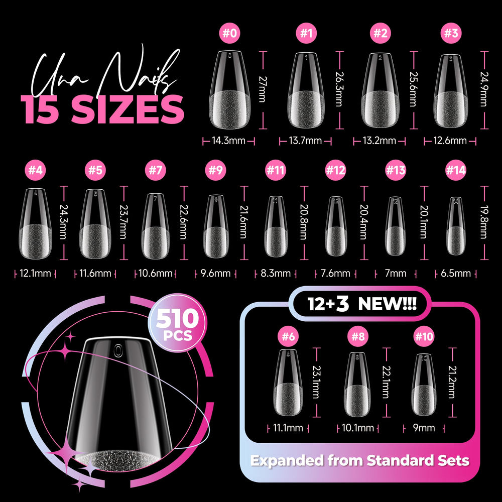 UNA GELLA size comparison on natural finger for accurate selection