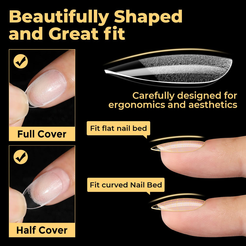 UNA GELLA array of 12 sizes laid out to help choose fit