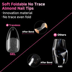 UNA GELLA spread of 12 sizes arrayed to find precise nail fit