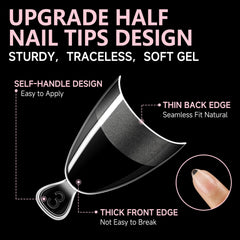 UNA GELLA pre-numbered size chart with tips for fast fitting and organization