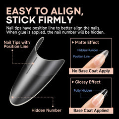 UNA GELLA detailed view of numbered sizes for fast selection benefit