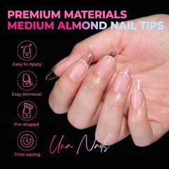 UNA GELLA size chart layout with 15 sizes displayed, simplifies matching nails