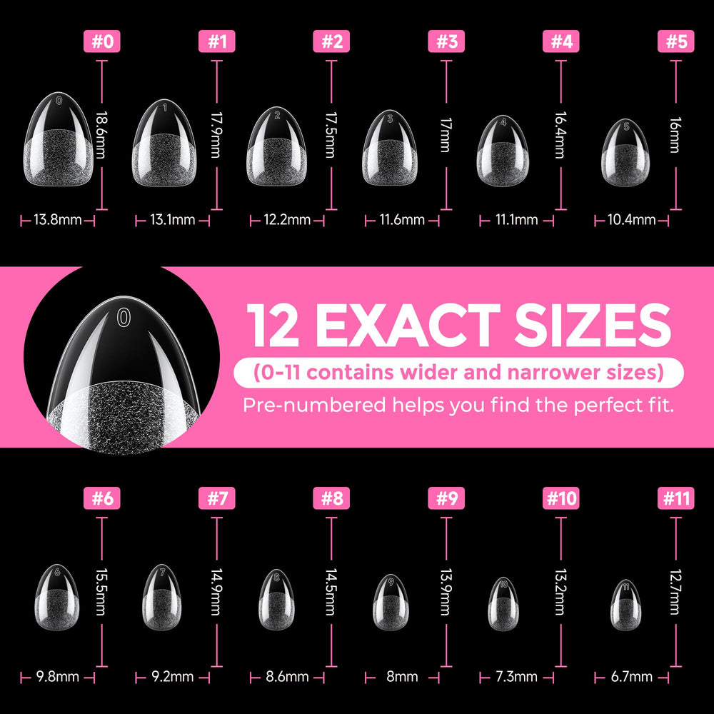 UNA GELLA size comparison with ruler to choose accurate fit and save time