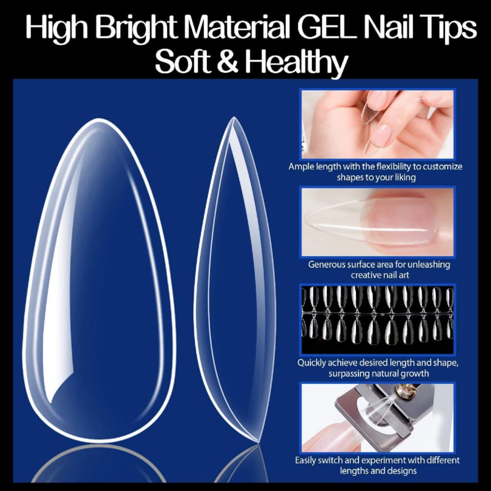 UNA GELLA numbered size markings on tips for quick selection