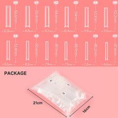 UNA GELLA storage box open with tips sorted showing tidy organization benefit