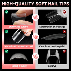 UNA GELLA trimmed sample showing smooth edges and natural look