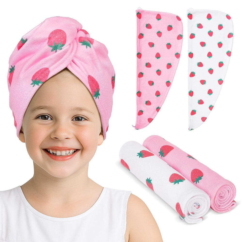 Unicorn Castle front packaging pair showing two towels and playful design benefits