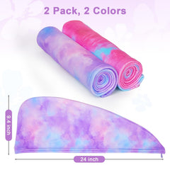 Unicorn Castle towels folded inside a travel bag for easy packing and on-the-go use