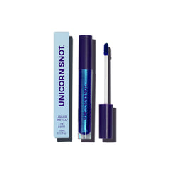 UNICORN SNOT Vapor tube front view showing vibrant electric blue payoff