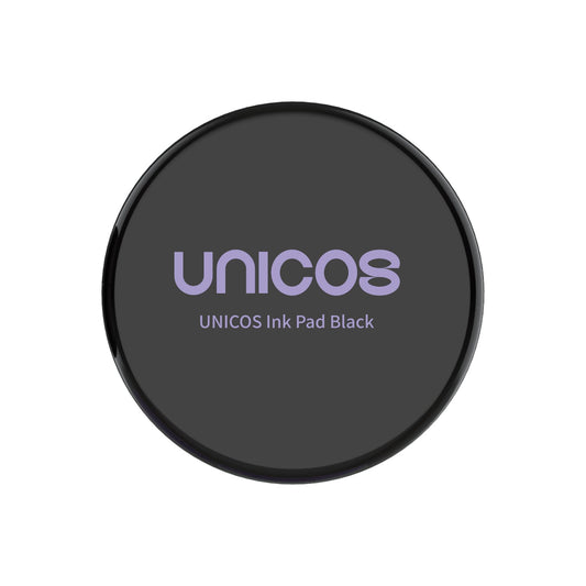 Unicos front packaging showing compact pad and easy replacement benefit
