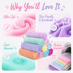 UNIMADE multicolor array laid flat for easy organization and selection