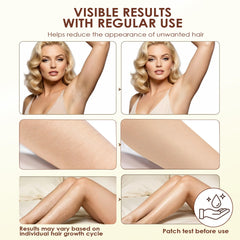 uninexus being applied to bikini area to soothe and hydrate post hair removal
