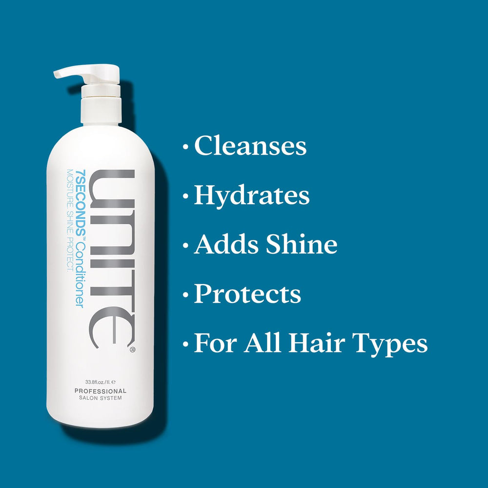 UNITE creamy conditioner texture close-up showing rich hydration without heaviness