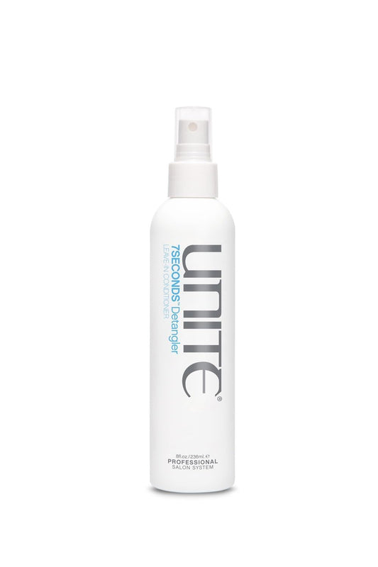 UNITE 7SECONDS front bottle shot showing label and 8 fl oz size for quick recognition and trust