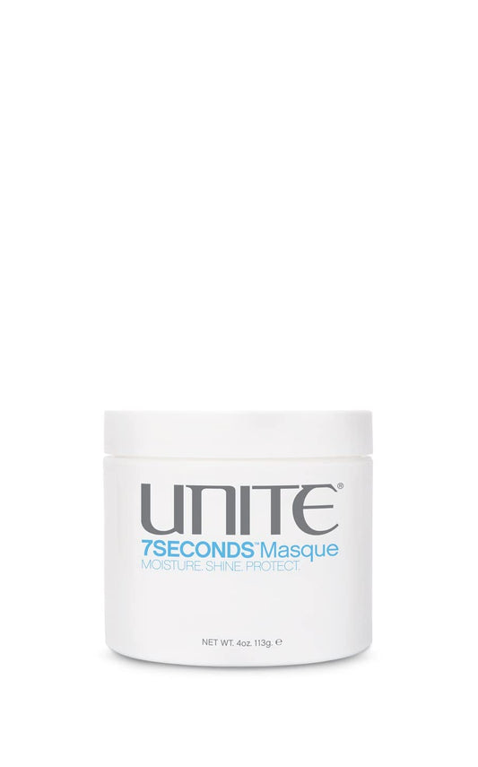 UNITE 7SECONDS Masque front label showing product and benefit