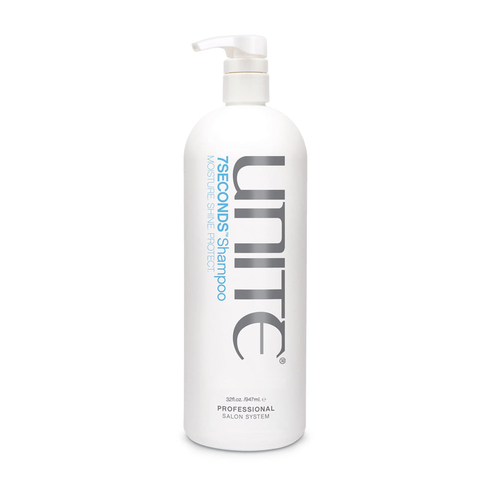 UNITE Hair 7SECONDS front bottle showing product and benefits