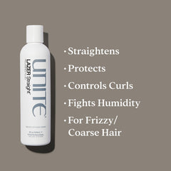 UNITE LAZER pump dispensing fluid, highlighting easy, mess-free application benefit