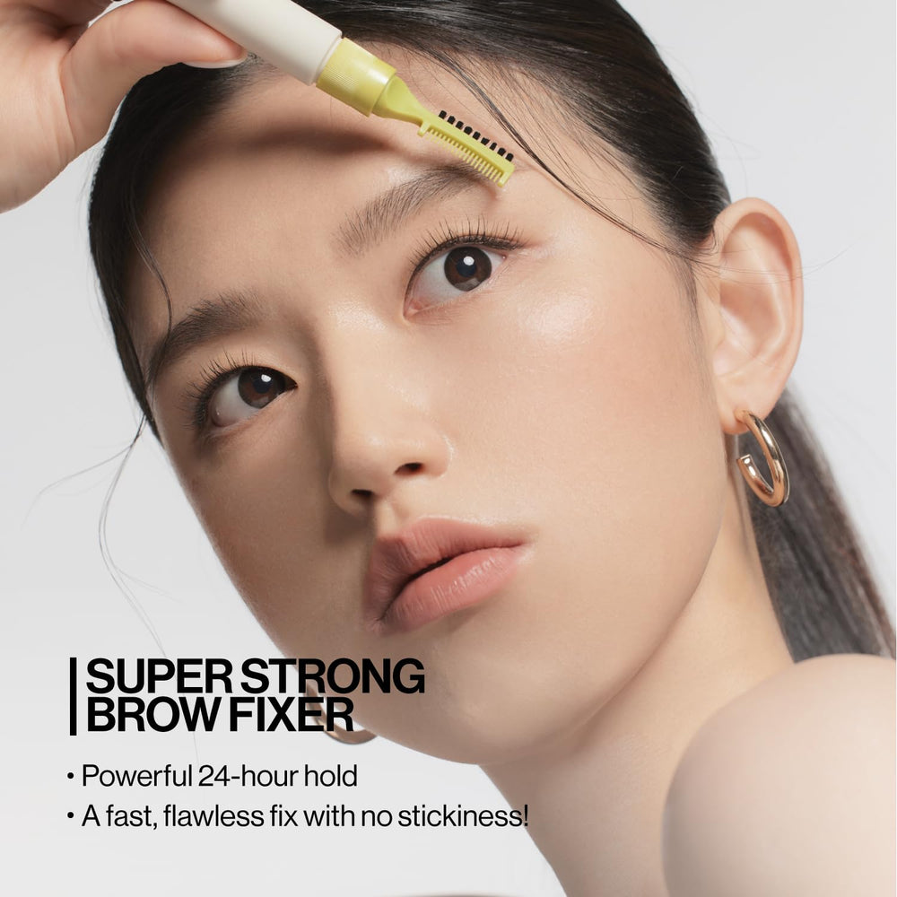 UNLEASHIA 1mm pencil tip close-up drawing fine hair-like brow strokes