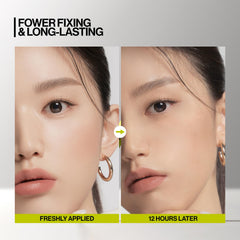 UNLEASHIA application on model brows revealing defined natural-looking shape