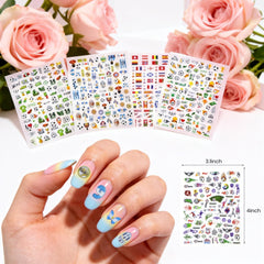 UPABLUNSO pack of ten sheets stacked to show quantity and variety