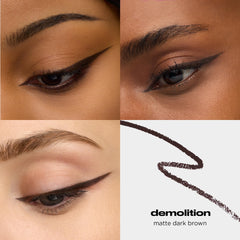 URBAN DECAY Demolition pencil tip close-up demonstrating a smooth application advantage